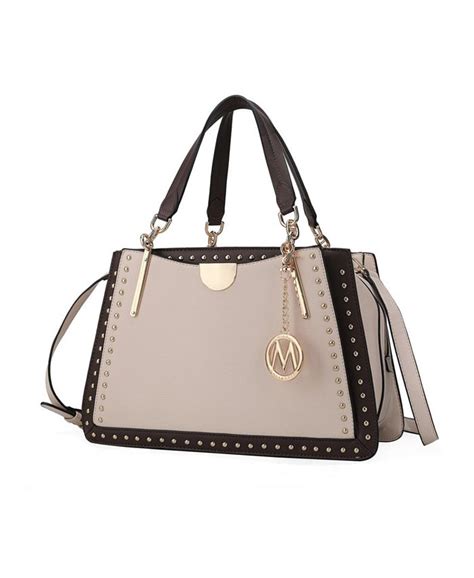 michael kors aubrey satchel|MKF Collection Aubrey Color Block Multi Compartment Satchel.